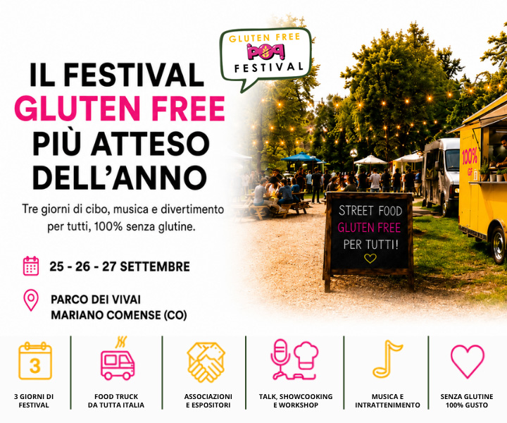 Il Festival Gluten Free più atteso dell'anno